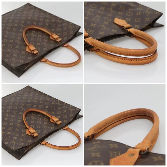 LOUIS VUITTON Monogram Sac Plat Hand Bag M51140 LV Auth 139114 - Picture 16 of 16